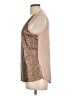 Cable & Gauge Gold Sleeveless Top Size L - photo 5