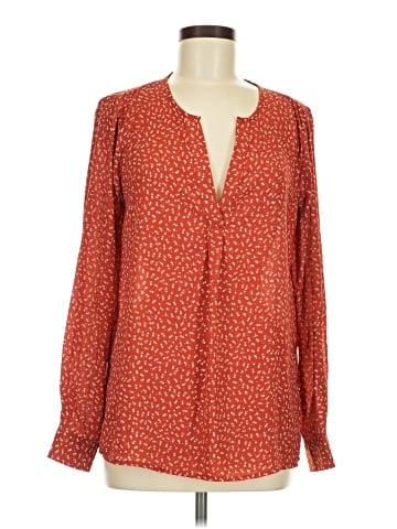 Timing Long Sleeve Blouse (view 1)