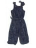 Zunie 100% Polyester Tweed Blue Jumpsuit Size 8 - photo 1