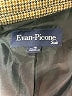 Evan Picone 100% Polyester Houndstooth Brown Blazer Size 16 - photo 6
