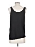 lucy 100% Rayon Black Tank Top Size M - photo 2
