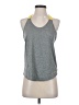 Nike 100% Polyester Gray Active Tank Size S - photo 1