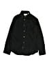 Calvin Klein Solid Black Long Sleeve Button-Down Shirt Size 14 - photo 1