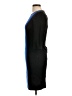 St. John Color Block Blue Cocktail Dress Size 10 - photo 5