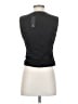 Lulus Black Sleeveless Button-Down Shirt Size S - photo 2