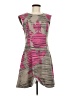 Apt. 9 Graphic Gray Casual Dress Size M - photo 1