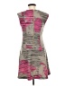 Apt. 9 Graphic Gray Casual Dress Size M - photo 2