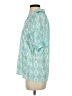 Boho Chic Teal Short Sleeve Blouse Size XS - photo 5