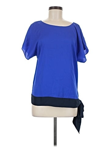 Ann Taylor Short Sleeve Blouse (view 1)