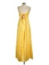ModCloth 100% Polyester Yellow Cocktail Dress Size 12 - photo 2