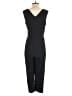 Assorted Brands 100% Cotton Solid Black Jumpsuit Size 1 - photo 2