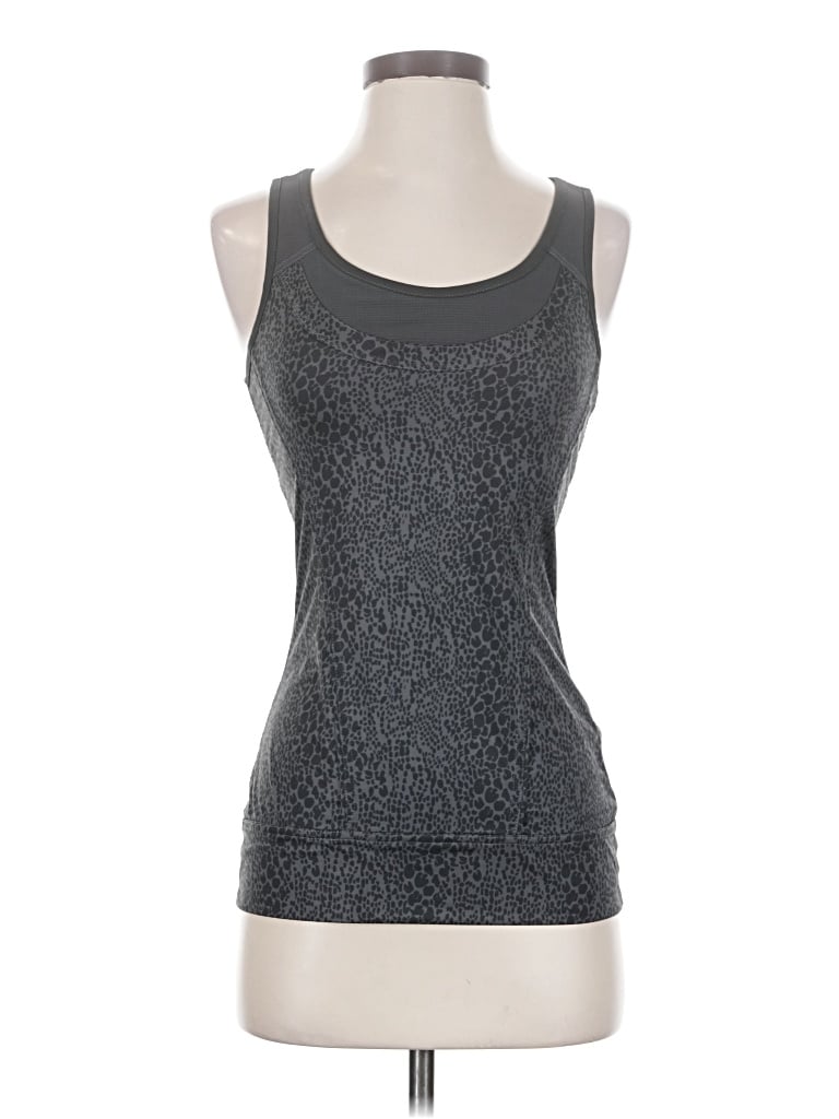 Pre-owned Adidas Stella Mccartney Tank Top Gray Strapless Neckline Tops