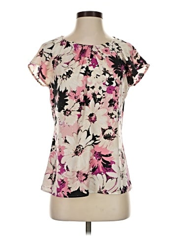 Ann Taylor Factory Short Sleeve Blouse (view 1)
