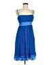 Intrigue 100% Polyester Blue Cocktail Dress Size M - photo 1