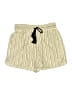 Zara Stripes Yellow Shorts Size M - photo 1