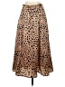 Roolee 100% Polyester Animal Print Tan Casual Skirt Size S - photo 2