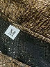 Unbranded 100% Polyester Metallic Silver Faux Leather Skirt Size M - photo 3