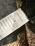 Unbranded 100% Polyester Metallic Silver Faux Leather Skirt Size M - photo 4