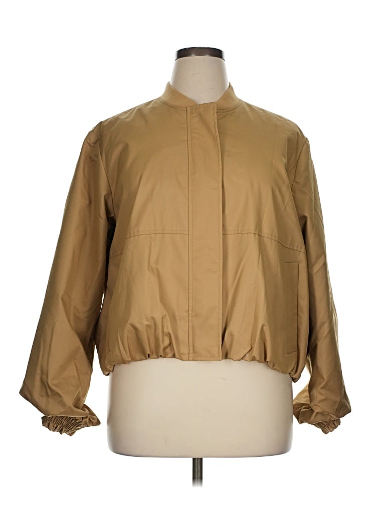 Pre-owned On 34th Jacket In Tan