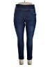 Unbranded Solid Blue Jeggings Size 18 - photo 1