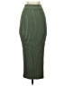 Amadi 100% Polyester Green Casual Skirt Size S - photo 1