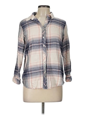 Holding Horses 3/4 Sleeve Button-Down Shirt (view 1)