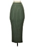 Amadi 100% Polyester Green Casual Skirt Size S - photo 2