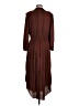 Chico's 100% Polyester Brown Casual Dress Size Sm (0.5) - photo 2