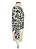Express 100% Nylon Animal Print Ivory Pullover Sweater Size S - photo 4