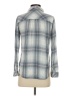 Rails 100% Rayon Plaid Gray Long Sleeve Button-Down Shirt Size S - photo 2