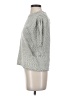 Something Navy Gray 3/4 Sleeve Top Size XS - photo 5