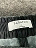 Babaton 100% Polyurethane Metallic Black Track Pants Size L - photo 7