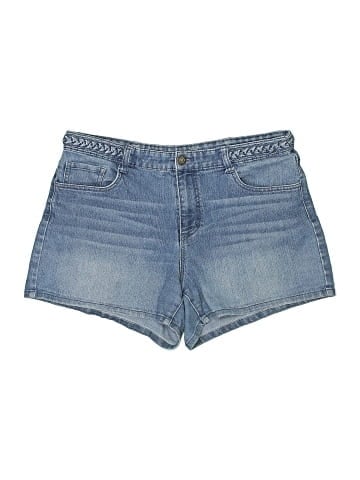 New York & Company Denim Shorts (view 1)
