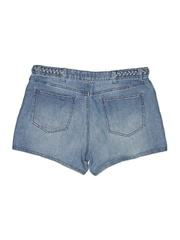 New York & Company Denim Shorts (view 2)