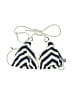 Relleciga Chevron-herringbone Ivory Swimsuit Top Size M - photo 1