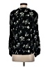J.Crew 100% Viscose Black Long Sleeve Blouse Size S - photo 2