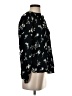 J.Crew 100% Viscose Black Long Sleeve Blouse Size S - photo 4