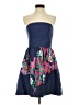 Lilly Pulitzer 100% Cotton Floral Blue Cocktail Dress Size 4 - photo 1