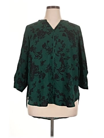 41Hawthorn 3/4 Sleeve Blouse (view 1)