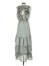 Storia 100% Polyester Gray Casual Dress Size S - photo 2