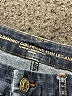 Chico's Argyle Blue Jeans Size Sm (0.5) - photo 7