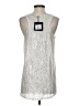 Lauren Vidal Silver Sleeveless T-Shirt Size S - photo 2