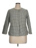 Talbots Houndstooth Gray Blazer Size 14 - photo 1