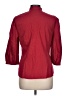 Apostrophe Red 3/4 Sleeve Button-Down Shirt Size L - photo 2
