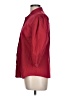 Apostrophe Red 3/4 Sleeve Button-Down Shirt Size L - photo 5