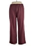 Unbranded Solid Burgundy Casual Pants Size XL - photo 1