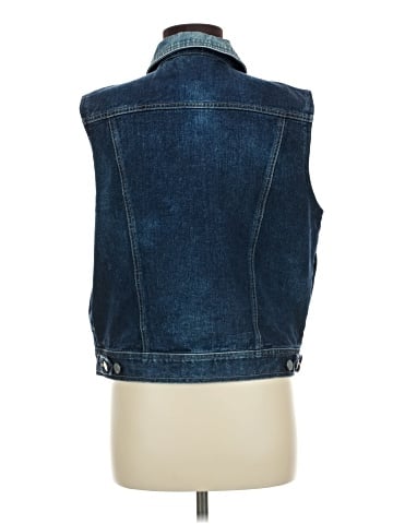 New York & Company Denim Vest (view 2)