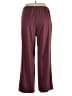 Unbranded Solid Burgundy Casual Pants Size XL - photo 2
