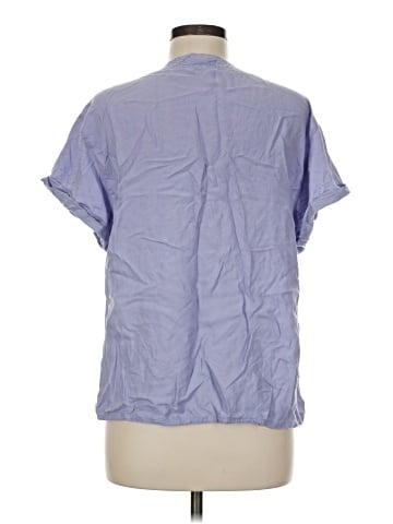 Daily Practice By Anthropologie Short Sleeve Blouse (view 2)
