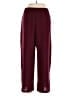 Your Style 100% Polyester Burgundy Casual Pants Size M - photo 2